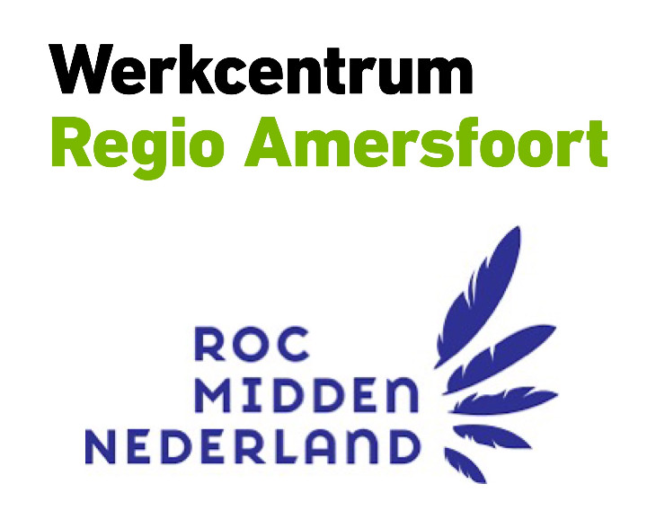Logo's Werkcentrum Regio Amersfoort en ROC Midden Nederland